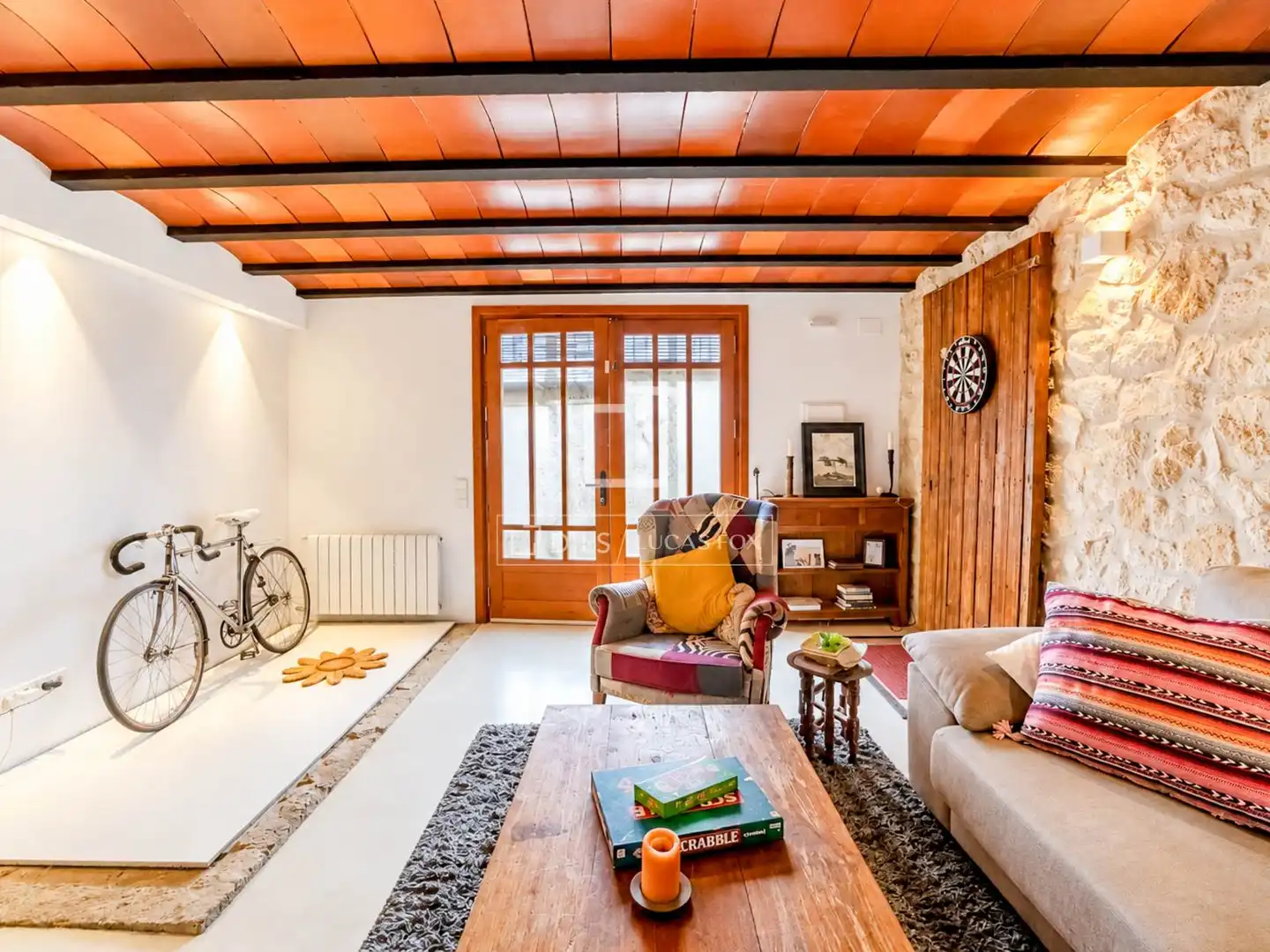 Sala de estar de Casa o chalet en venta en Centre