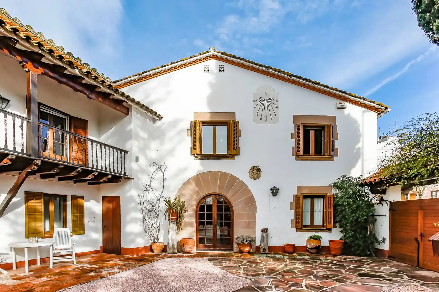 Vista exterior de Finca rústica en venda en Les Franqueses del Vallès