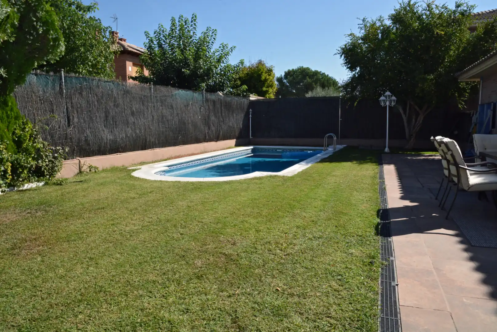 Piscina de Casa o xalet en venda en Mejorada del Campo amb Aire condicionat, Calefacció i Jardí privat