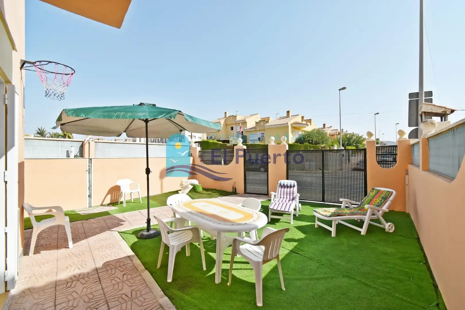 Terrassa de Dúplex en venda en Mazarrón amb Aire condicionat, Calefacció i Jardí privat
