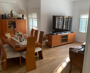 Dining room of Single-family semi-detached for sale in Mairena del Aljarafe  with Air Conditioner, Private garden and Terrace