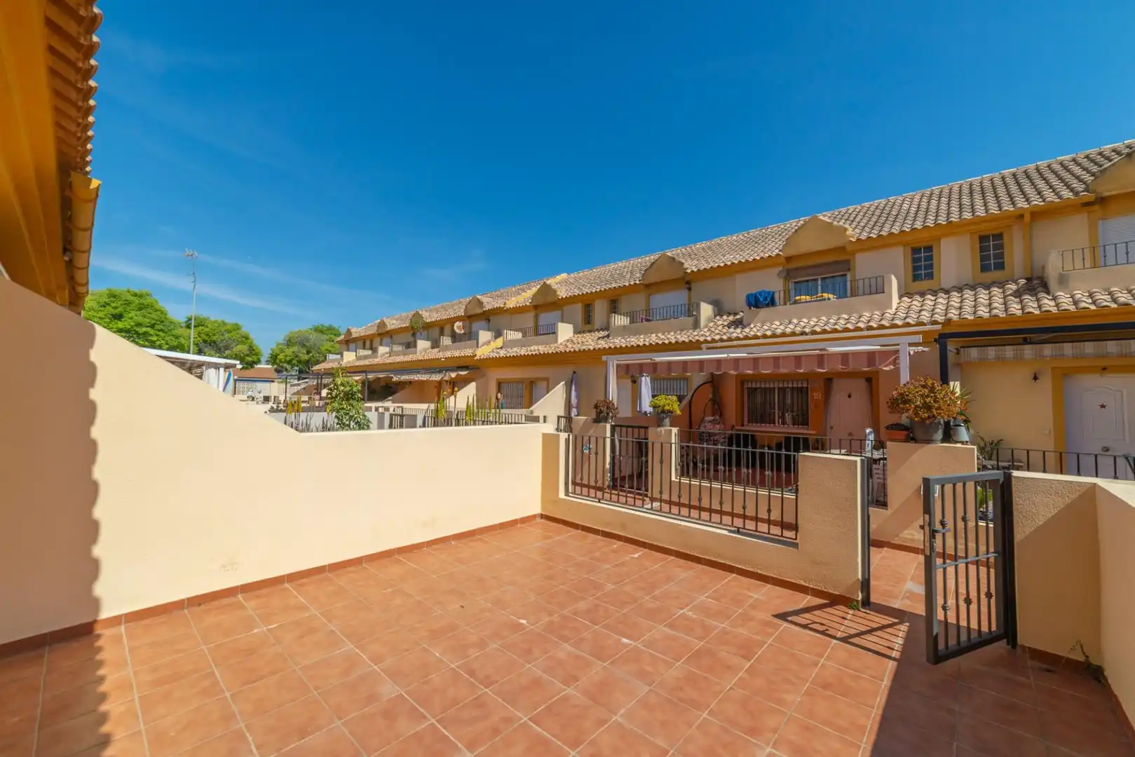 Garden of Detached homes for sale in San Javier  with Terrace, Storage room and Alarm