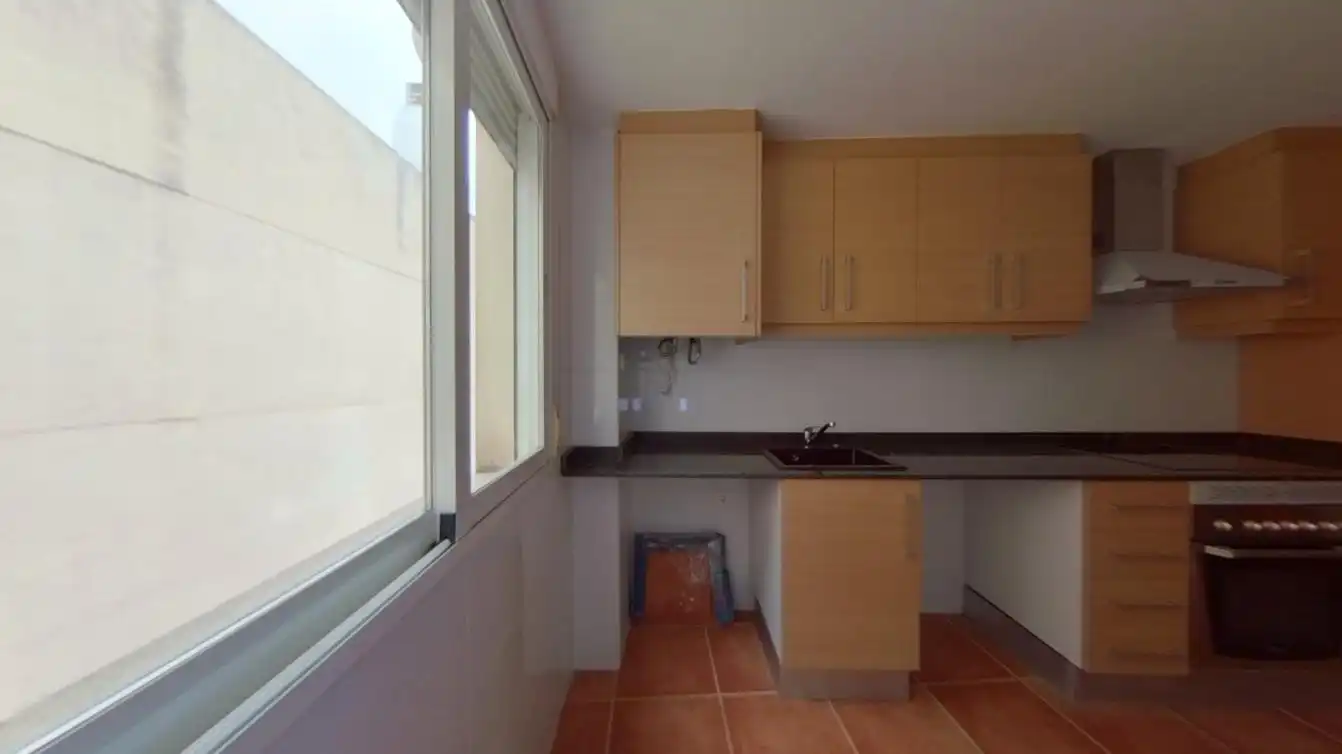 Cuina de Dúplex en venda en Gandia amb Parquet