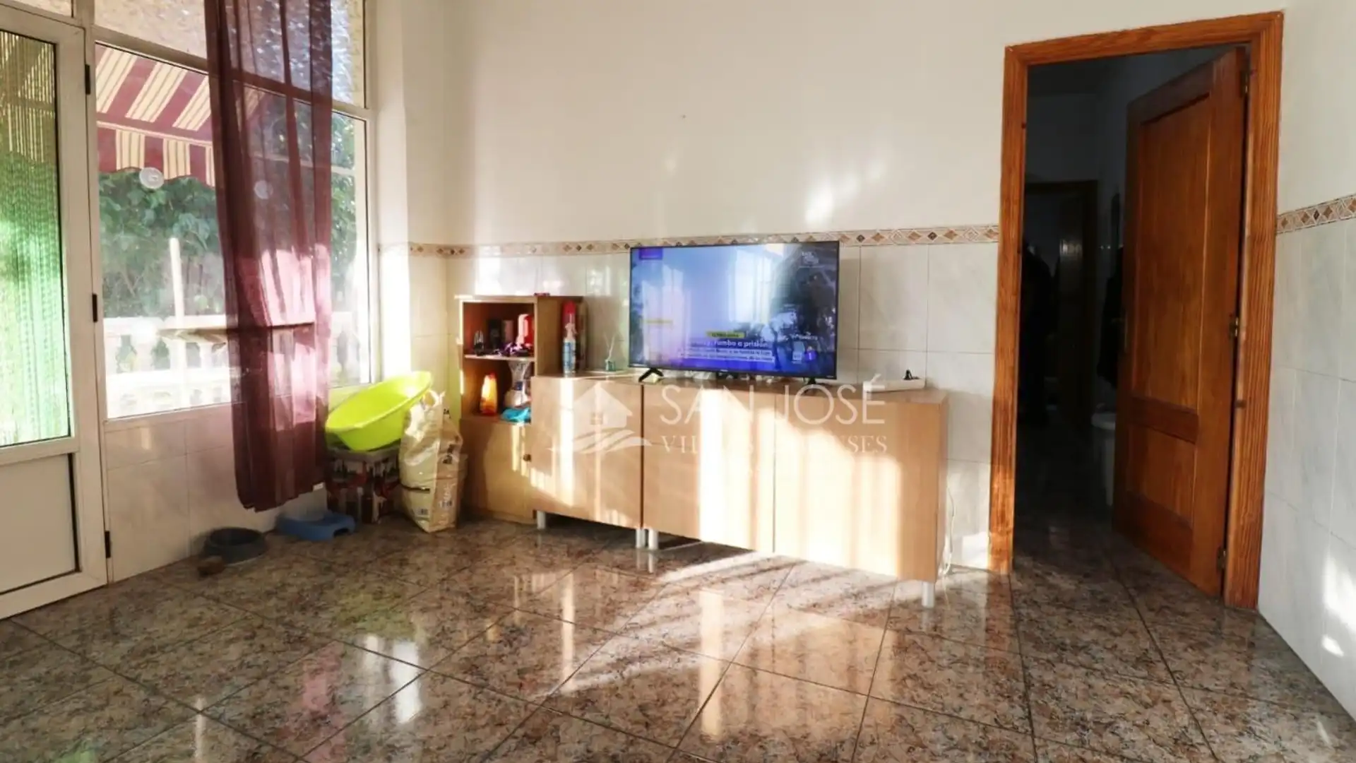 Sala de estar de Casa o chalet en venta en Elche / Elx con Aire acondicionado y Jardín privado