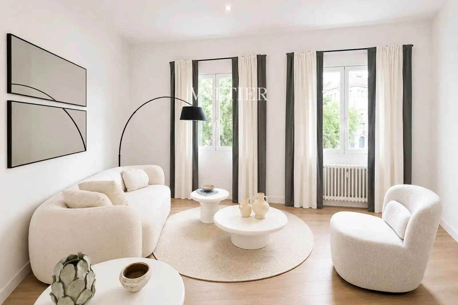 Sala de estar de Piso en venta en Madrid con Aire acondicionado, Calefacción y Amueblado