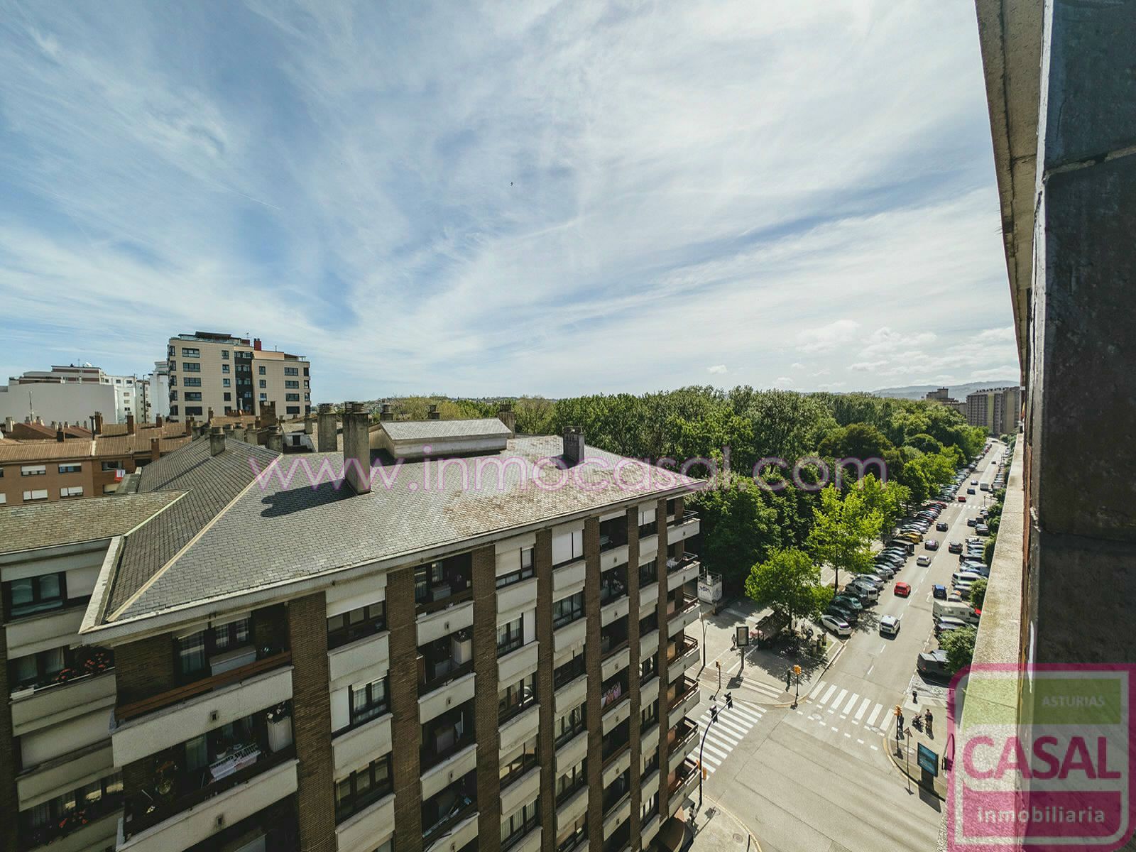 Exterior view of Flat for sale in Gijón   with Heating