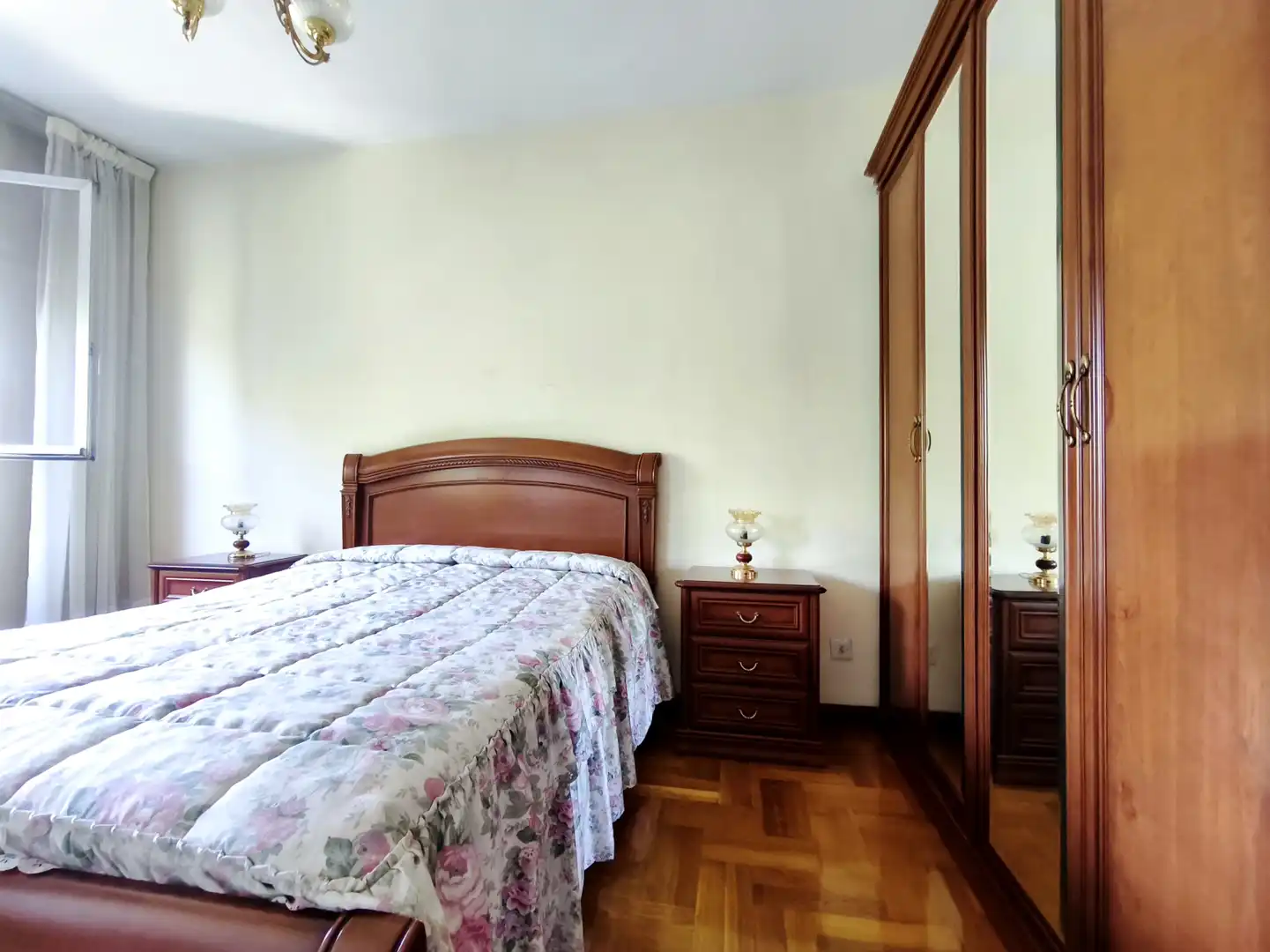 Bedroom of Flat for sale in  Logroño  with Heating, Parquet flooring and Terrace