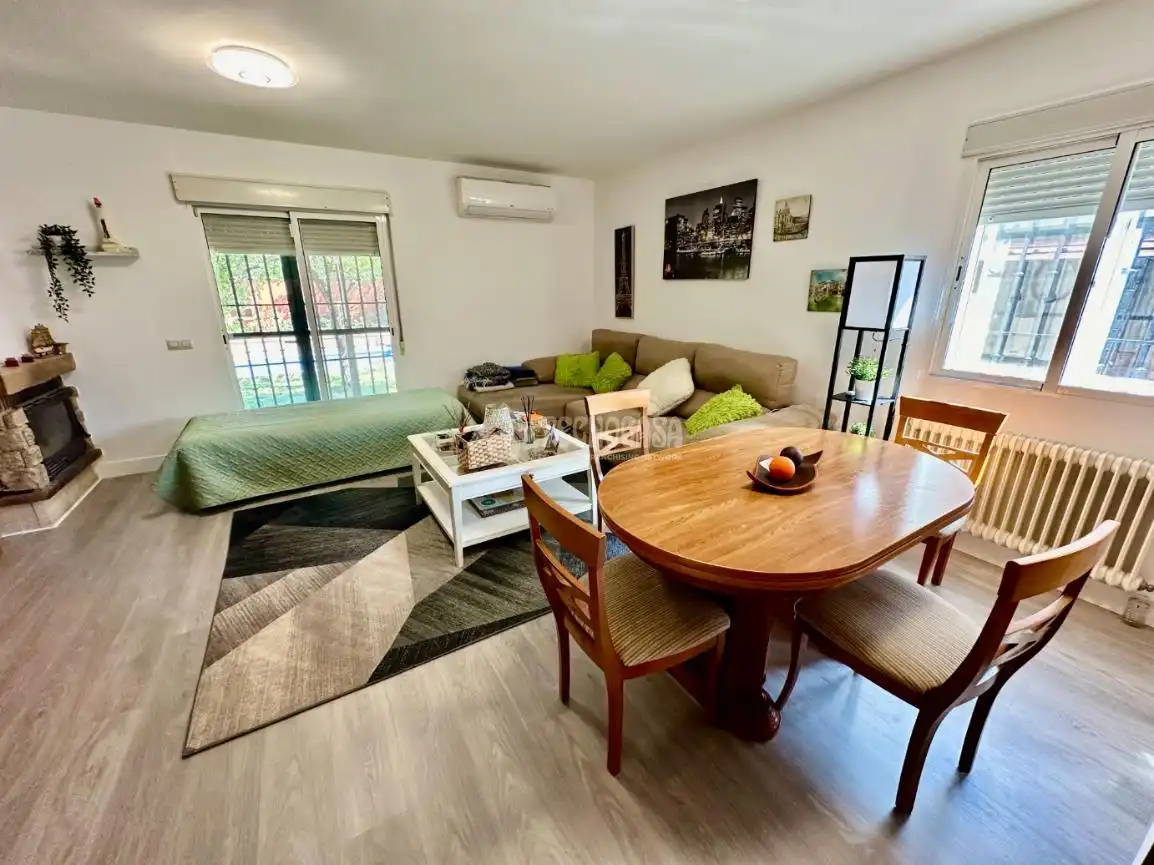 Sala d'estar de Casa o xalet en venda en Pioz amb Aire condicionat