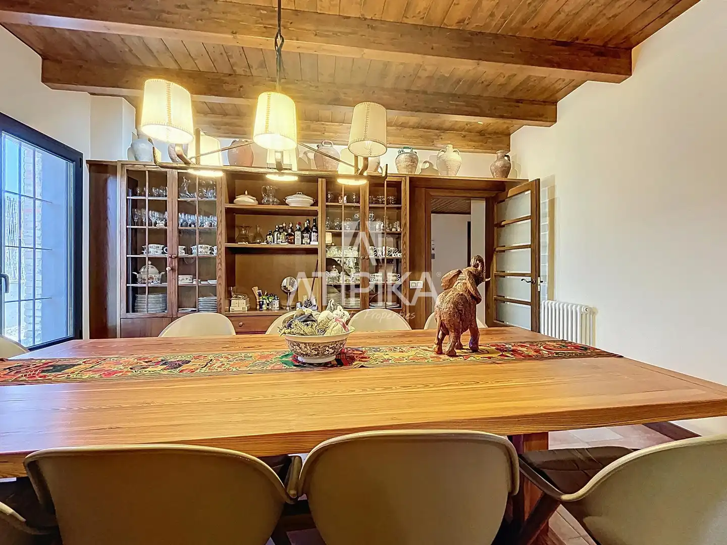 Dining room of Country homes for sale in La Granada  with Air Conditioner, Heating and Storage room