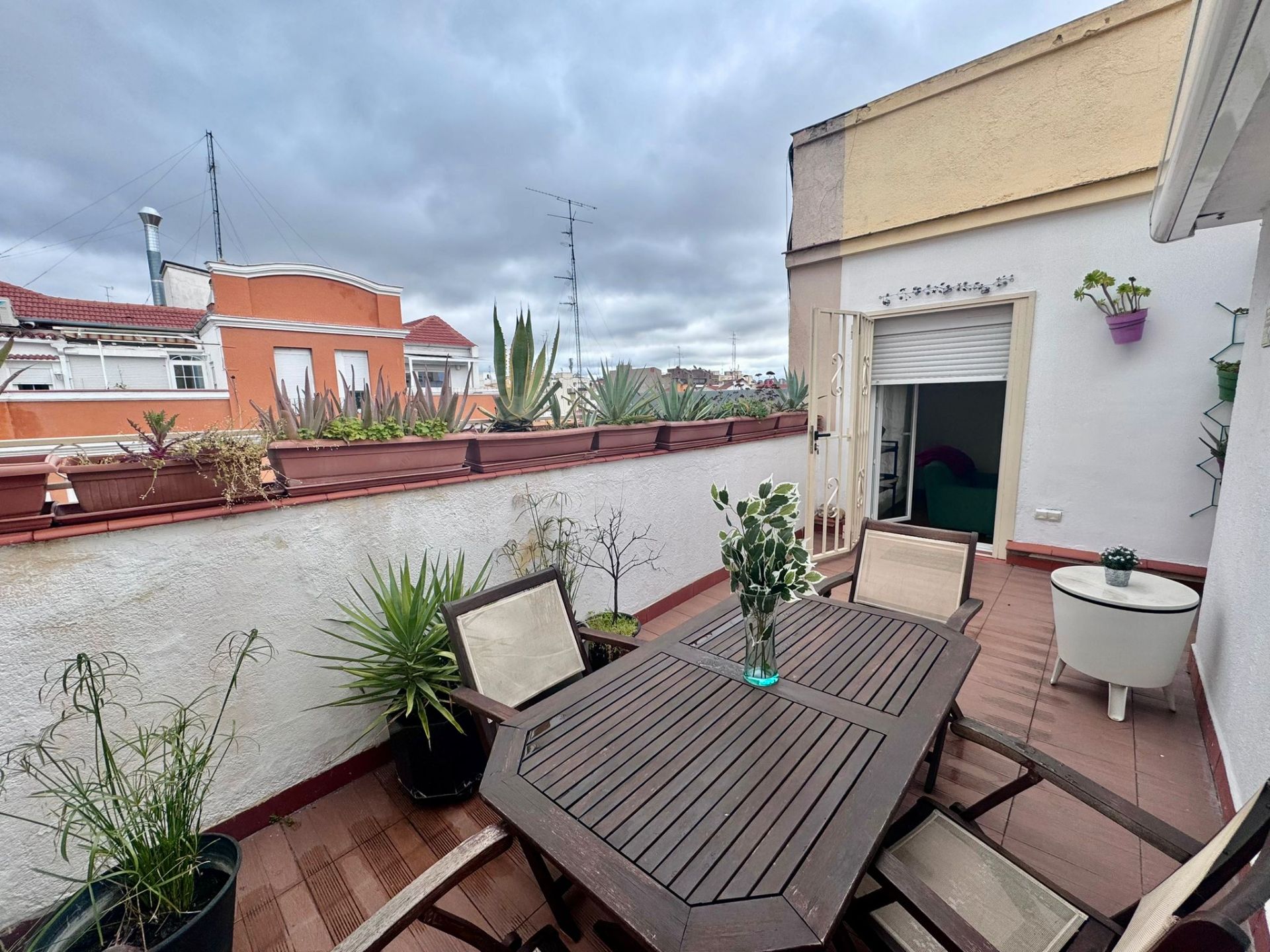 Terrace of Attic to rent in  Madrid Capital  with Air Conditioner, Heating and Terrace