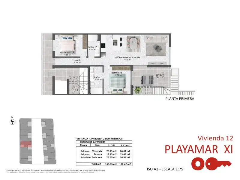 Apartament en venda a Pilar de la Horadada ciudad