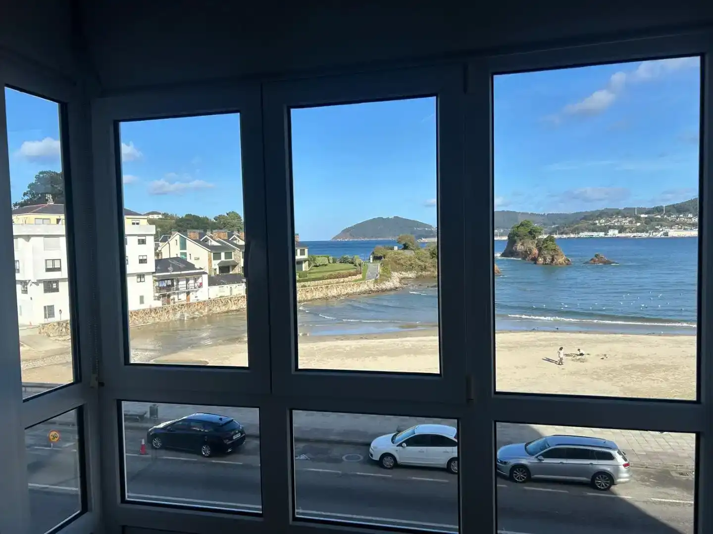 Vista exterior de Pis en venda en Viveiro amb Piscina