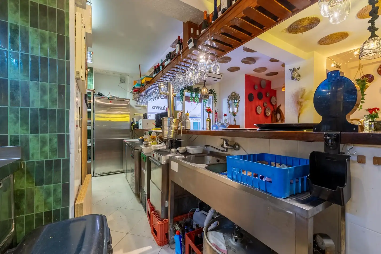 Cocina de Local en traspaso en Fuengirola con Terraza