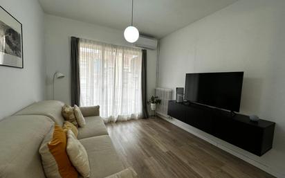 Living room of Flat for sale in  Lleida Capital  with Air Conditioner, Terrace and Balcony