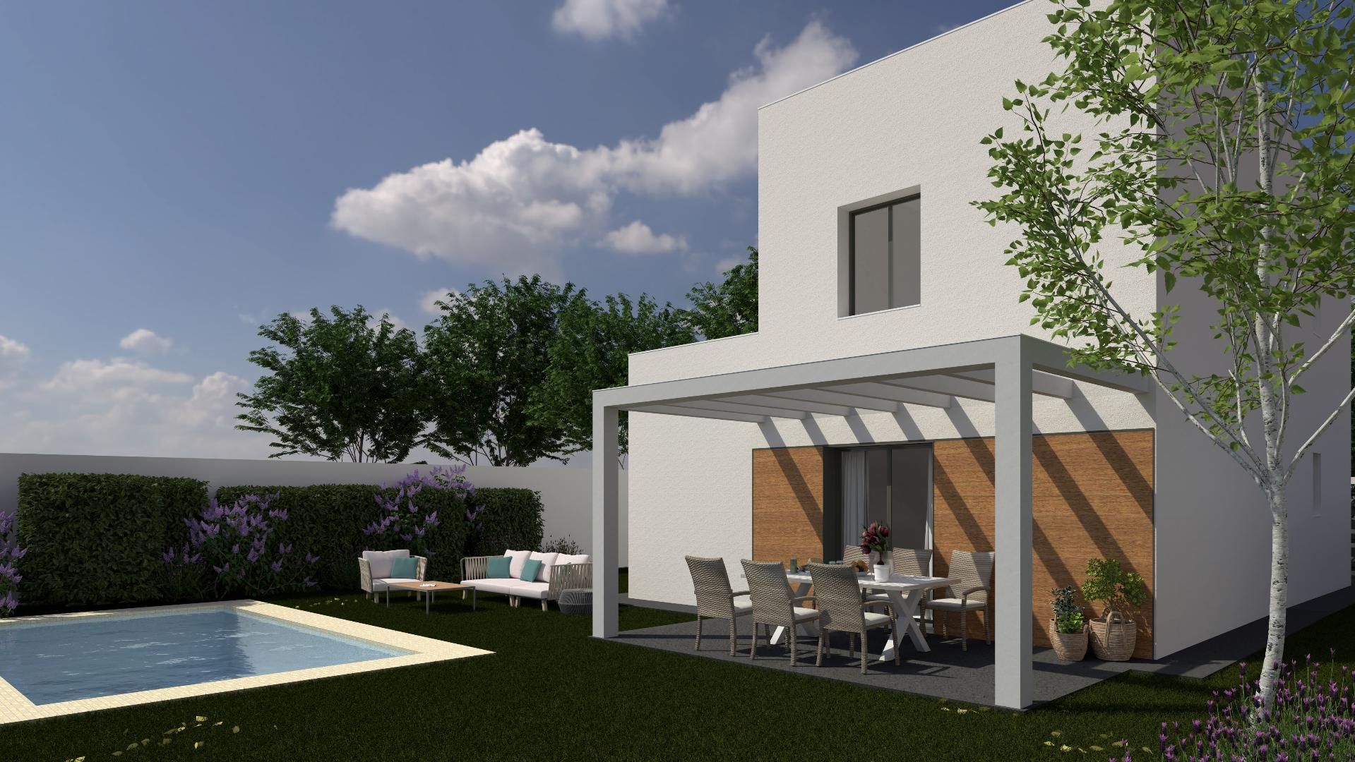 Jardín de Casa o chalet en venta en Alcalá de Guadaira con Piscina
