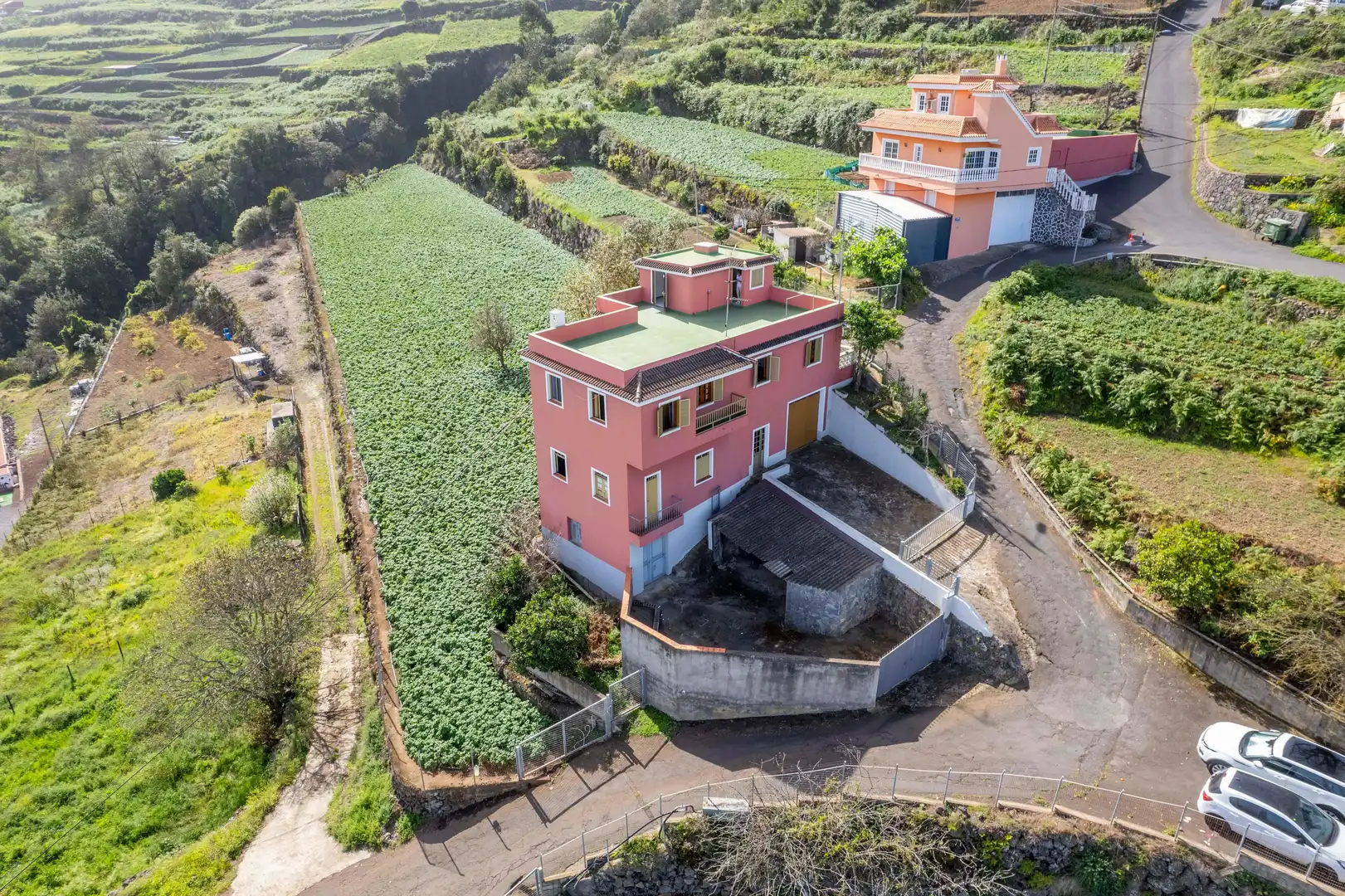 Vista exterior de Casa o chalet en venta en La Orotava con Jardín privado, Terraza y Trastero
