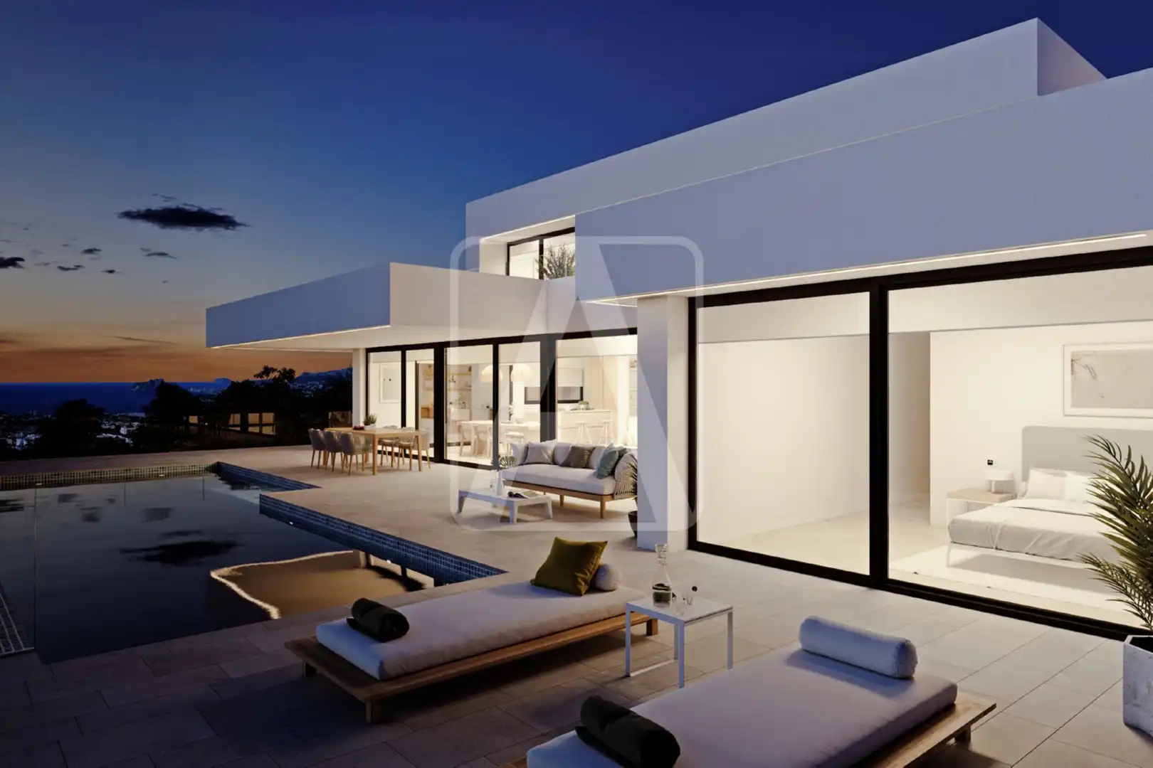 Chalet con piscina en venta en Cumbre del Sol, imagen 3