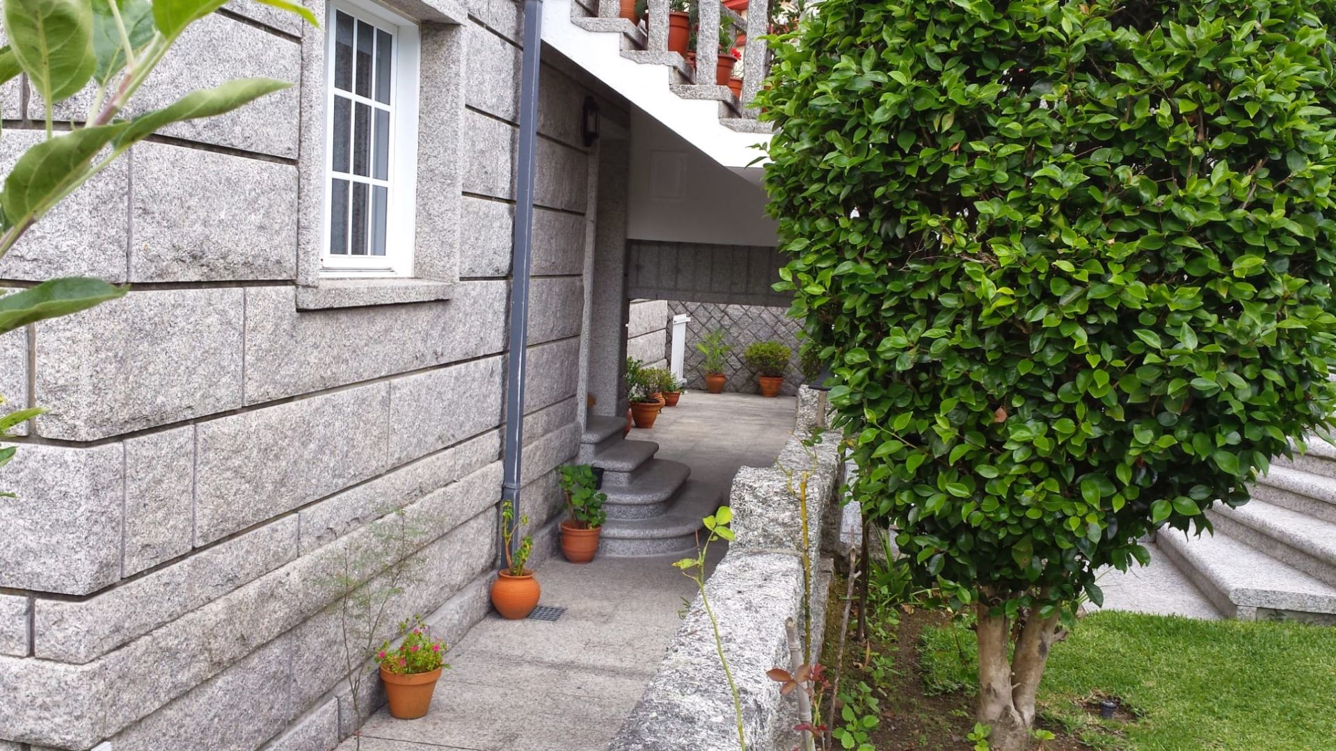 Garden of Flat to rent in Pontevedra Capital   with Furnished and Balcony