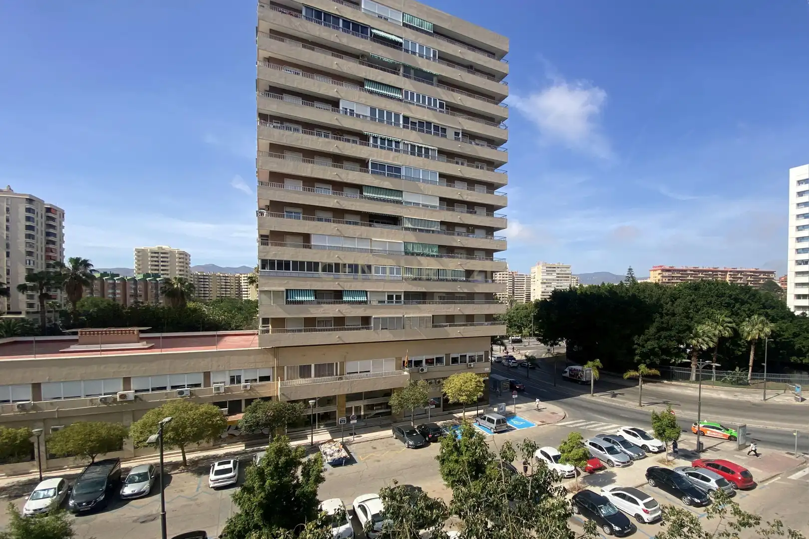 Exterior view of Flat for rent in Málaga  with Air Conditioner, Oven and Washing machine
