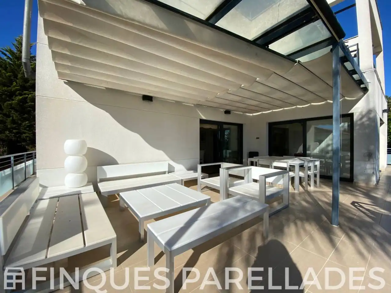 Terraza de Casa o chalet en venta en Sitges con Aire acondicionado, Calefacción y Jardín privado
