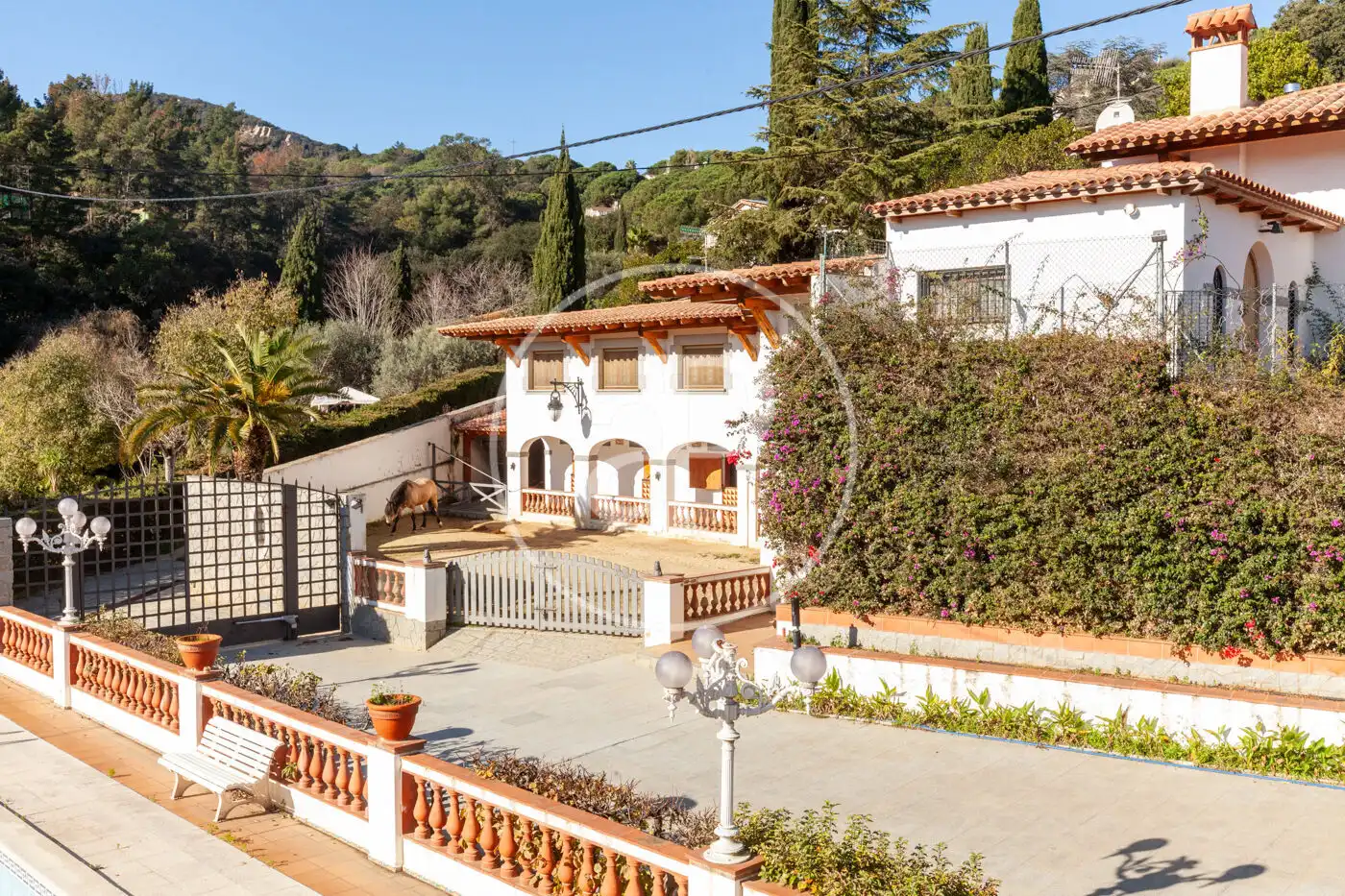 Vista exterior de Casa o xalet en venda en Tordera amb Aire condicionat, Calefacció i Jardí privat