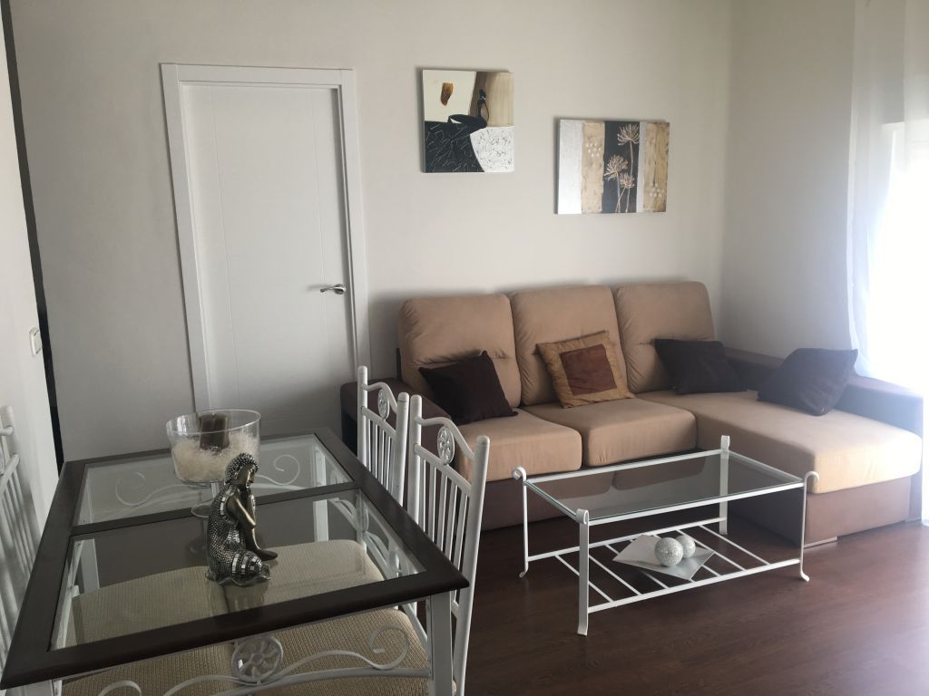 Sala d'estar de Pis de lloguer en  Almería Capital amb Terrassa