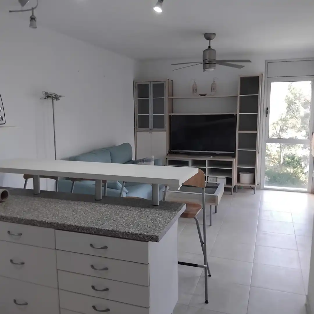 Sala de estar de Ático en venta en L'Ametlla de Mar  con Jardín privado, Terraza y Amueblado