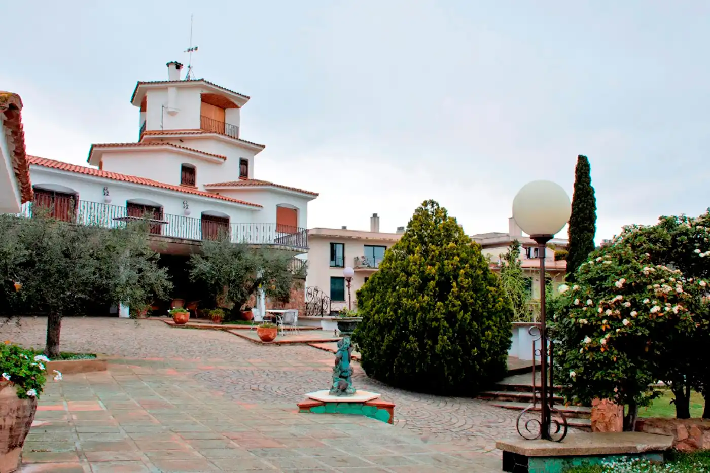 Exterior view of Houses for sale in Riudecanyes  with Private garden, Terrace and Swimming Pool