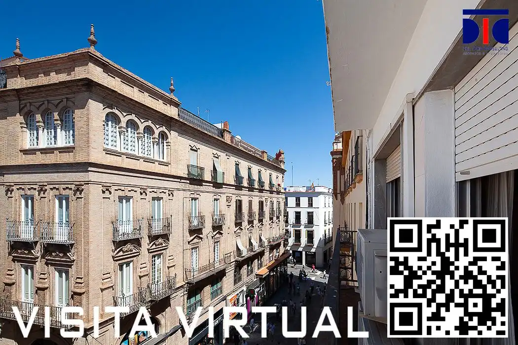 Vista exterior de Oficina en venda en Sevilla amb Aire condicionat, Terrassa i Traster