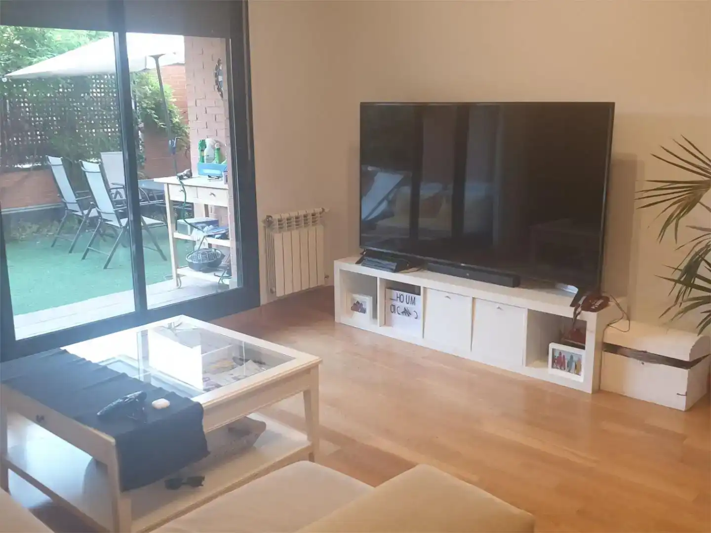 Wohnzimmer von Dachboden zur Miete in San Sebastián de los Reyes mit Klimaanlage, Schwimmbad und Balkon