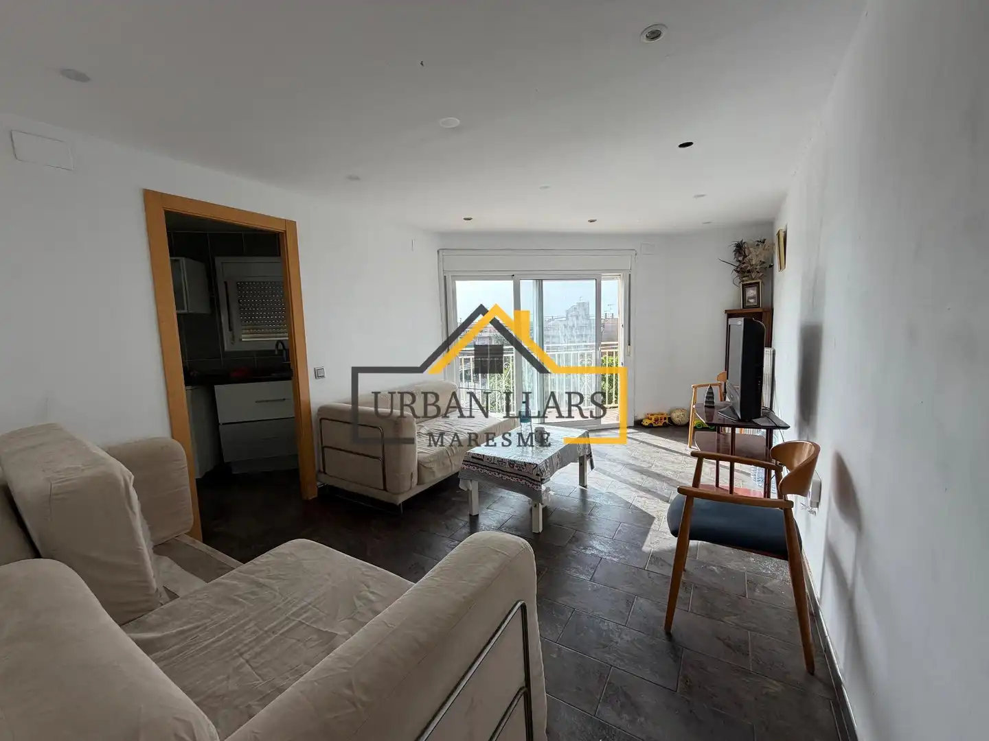 Vista exterior de Piso en venta en Mataró con Balcón