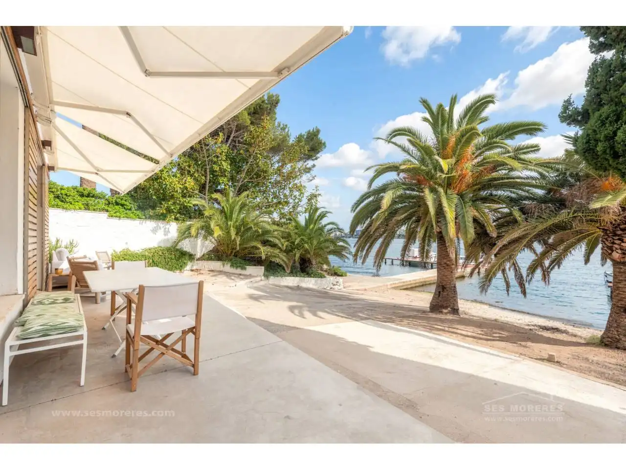 Terrassa de Casa o xalet en venda en Maó - Mahón amb Aire condicionat, Jardí privat i Terrassa