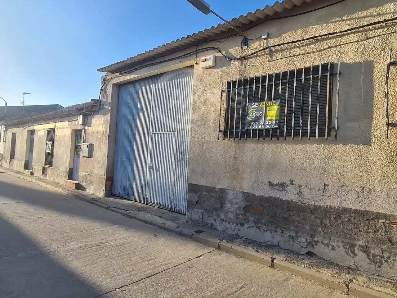 Vista exterior de Nave industrial en venta en La Mata