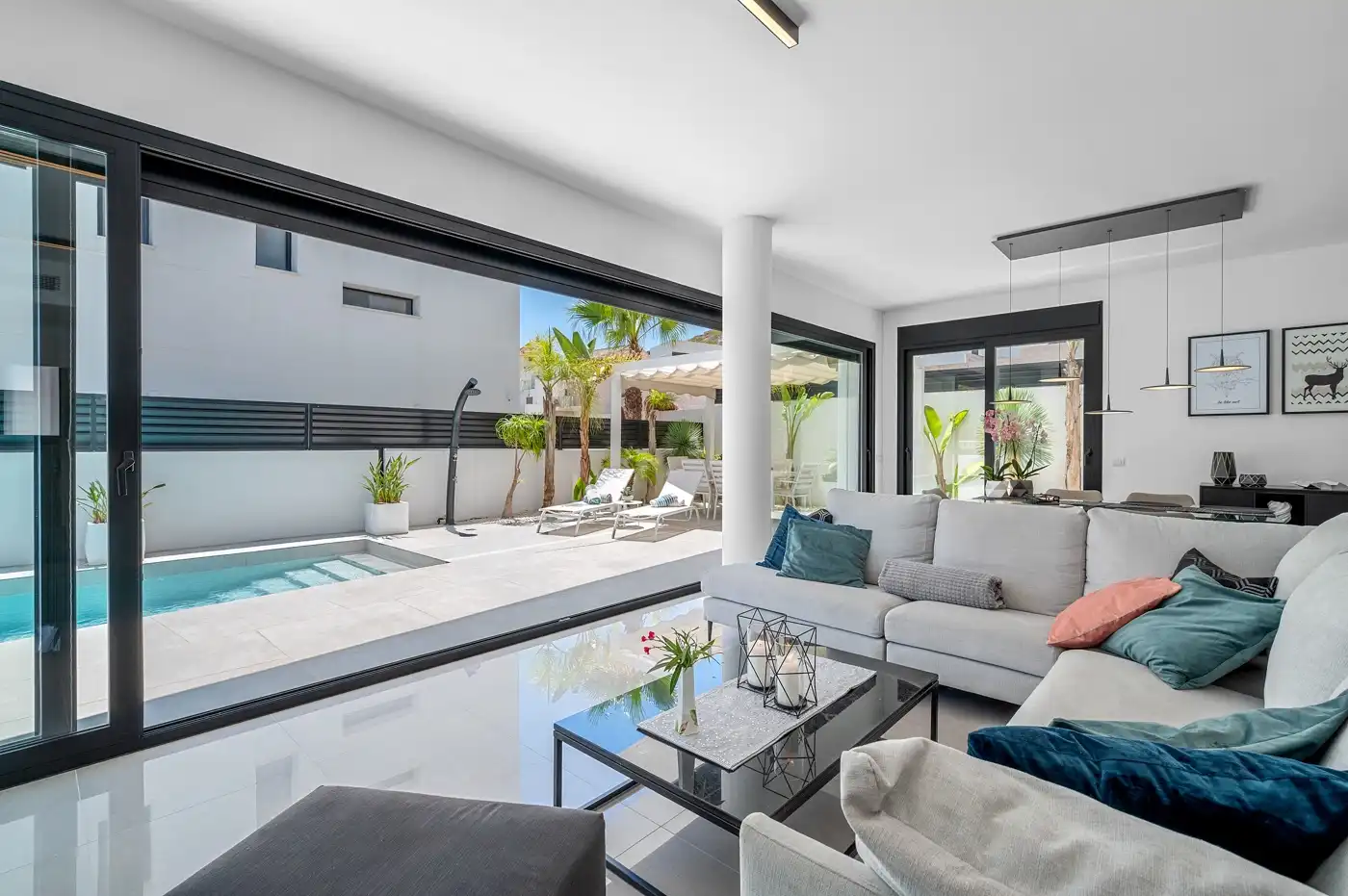 Terraza de Casa o chalet en venta en Guardamar del Segura con Calefacción, Jardín privado y Terraza