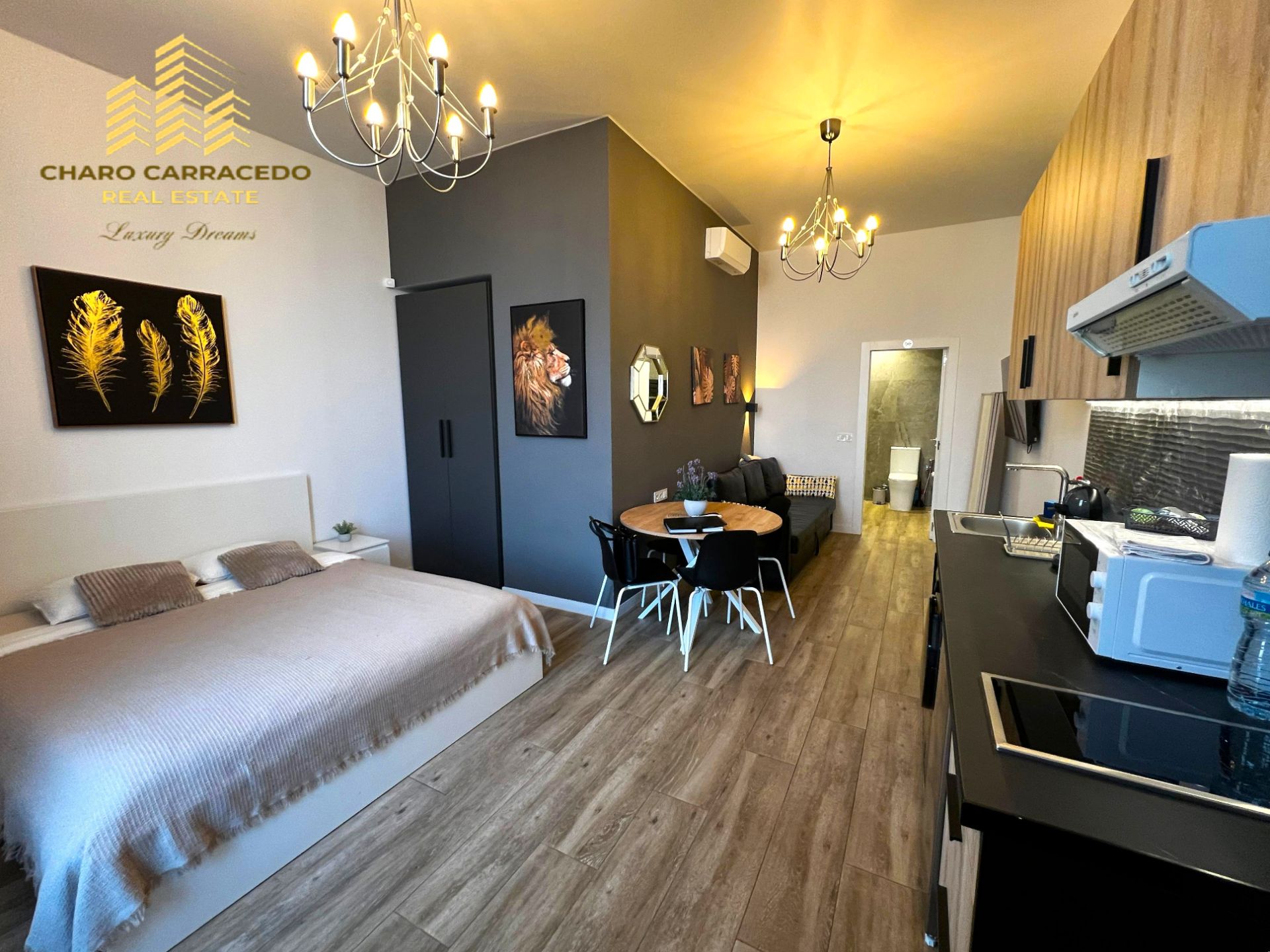 Habitación de Apartamento en venta en  Valencia Capital con Aire acondicionado, Amueblado y Lavadora
