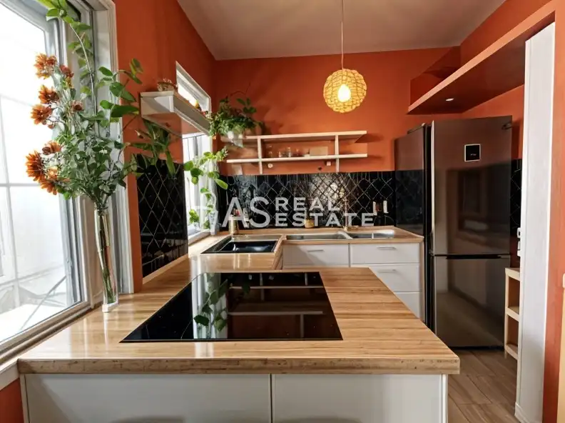 Cocina de Piso en venta en Madrid con Terraza