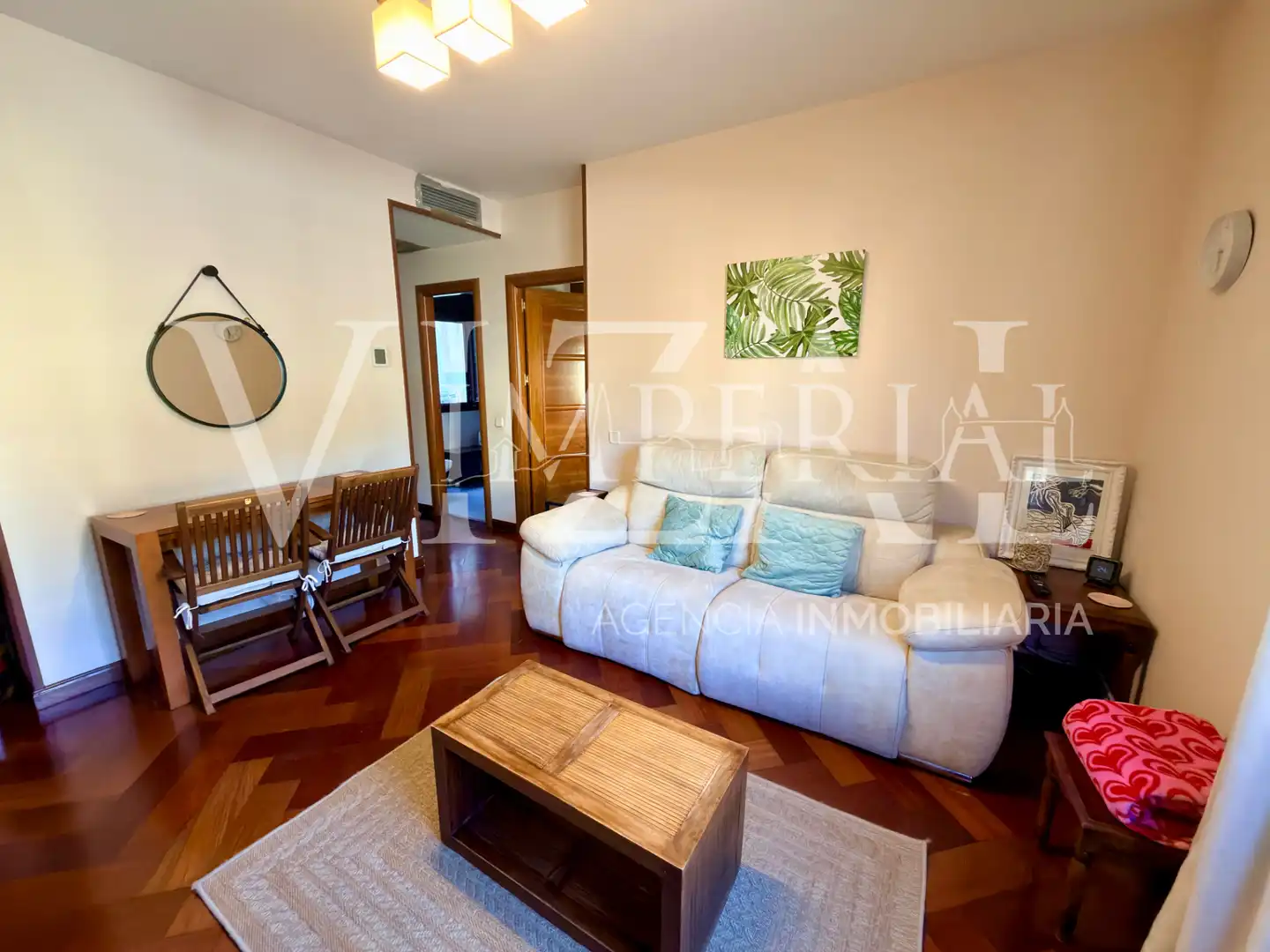 Sala de estar de Apartamento en venta en Toledo con Calefacción, Parquet y Trastero