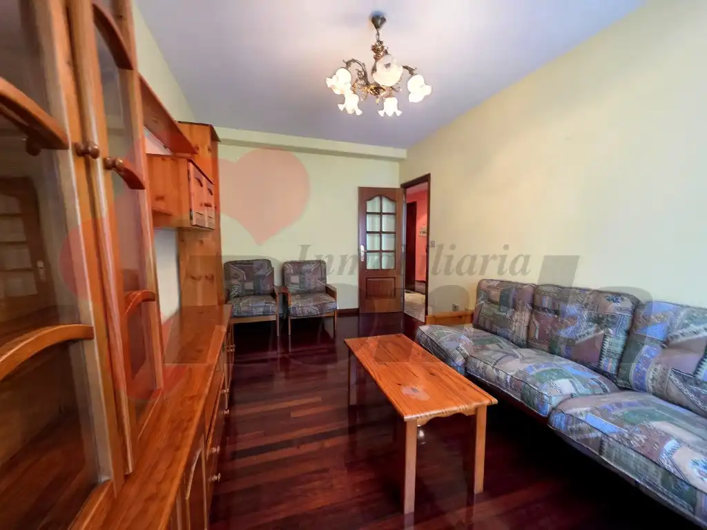 Wohnzimmer von Wohnung zur Miete in Lugo mit Möbliert