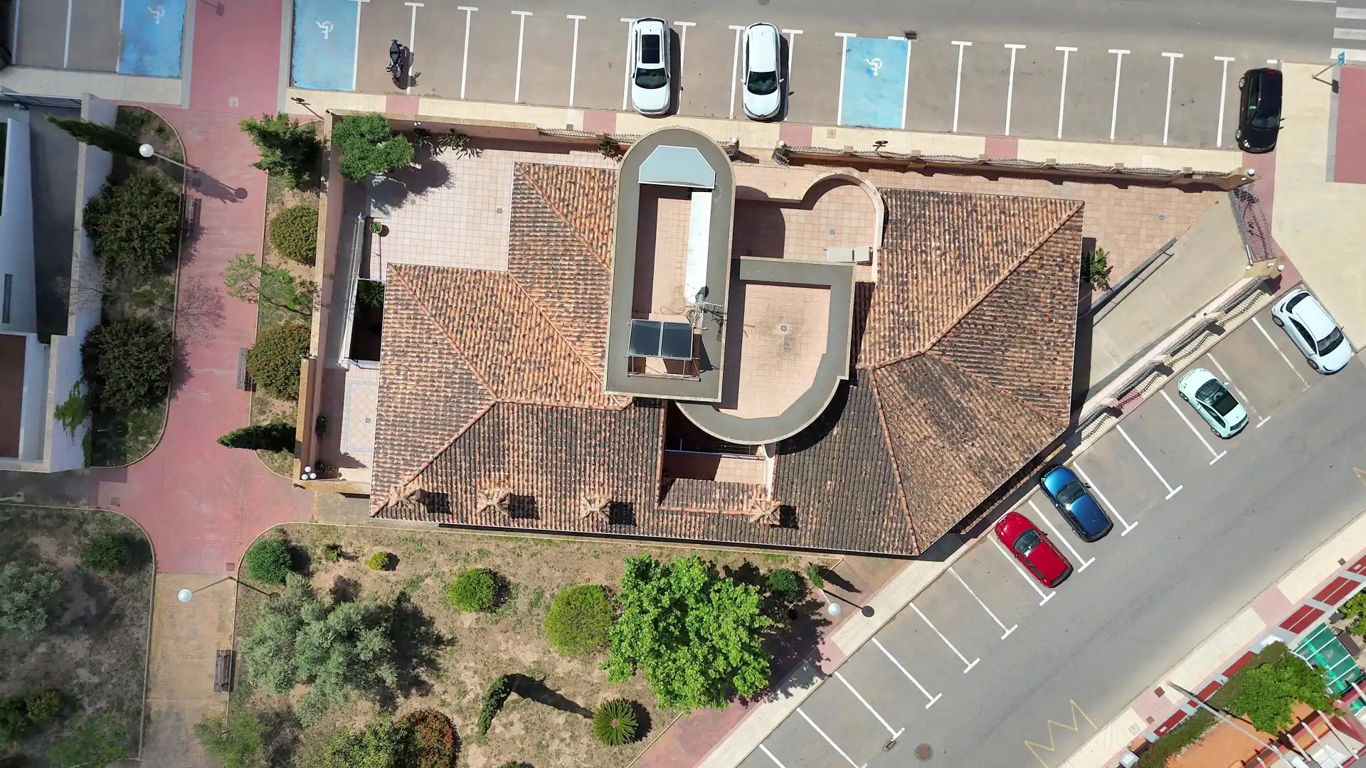 Parking de Casa o chalet en venta en Cartagena con Aire acondicionado, Calefacción y Jardín privado