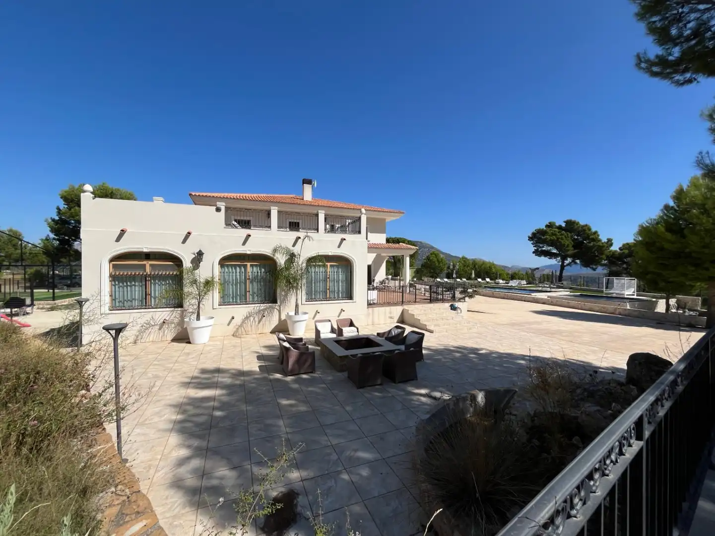 Vista exterior de Casa o chalet en venta en Benimantell con Aire acondicionado, Jardín privado y Terraza