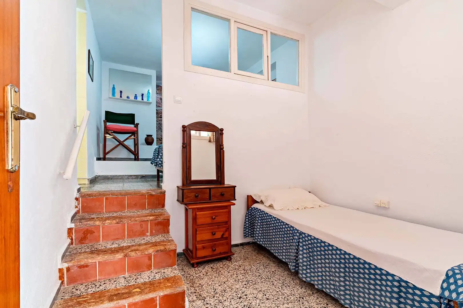 Dormitori de Casa adosada en venda en Roquetas de Mar amb Jardí privat, Terrassa i Traster