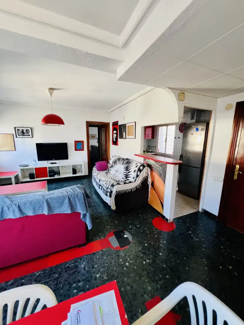 Sala de estar de Piso en venta en Zaragoza con Calefacción, Amueblado y Horno