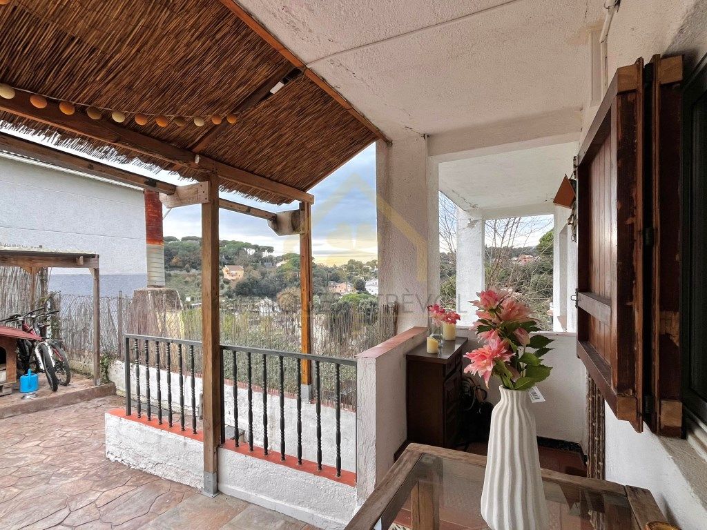 Balcony of Houses for sale in Sant Pere de Vilamajor  with Air Conditioner