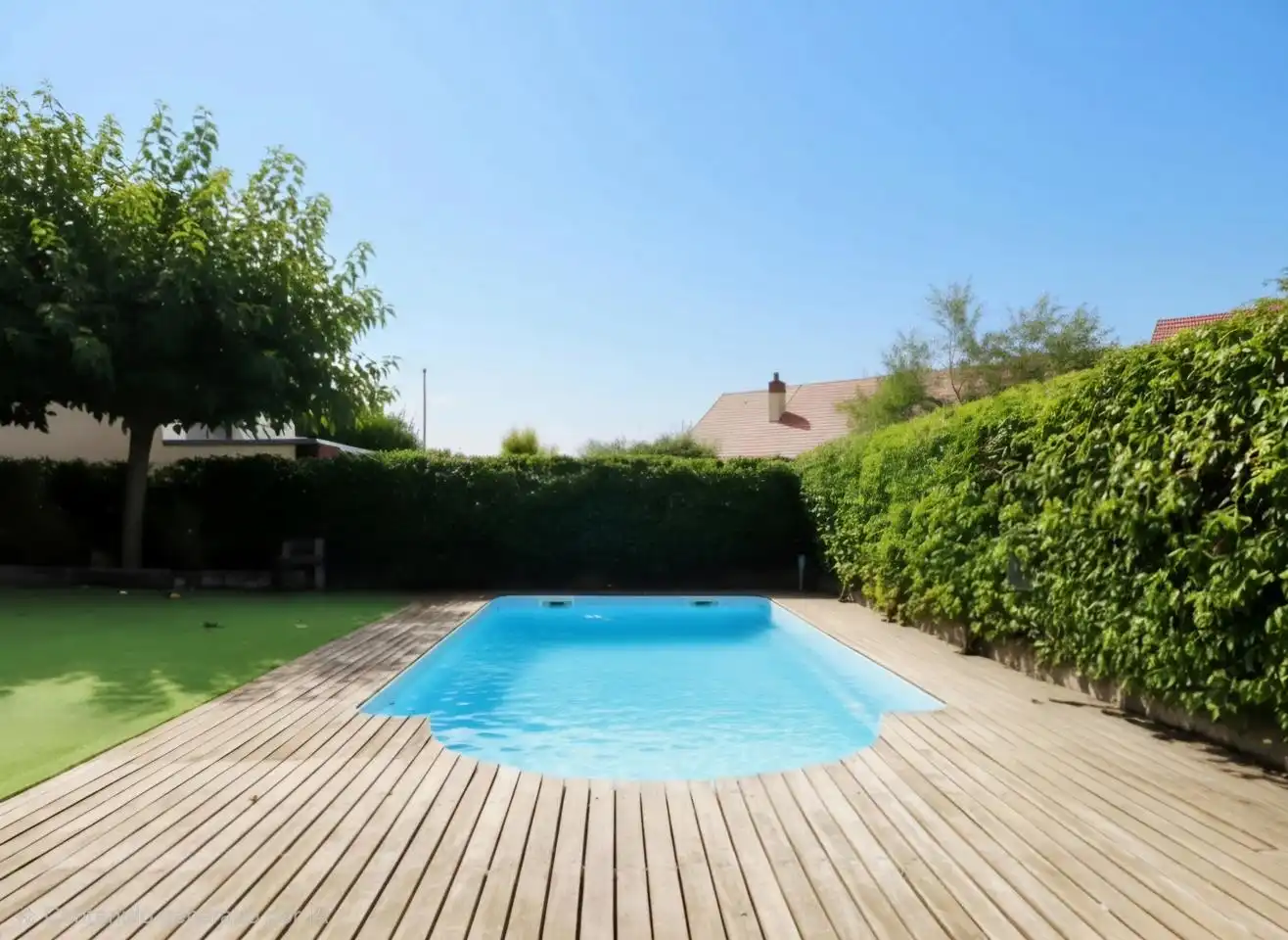 Piscina de Casa o xalet en venda en Matadepera amb Aire condicionat, Jardí privat i Terrassa