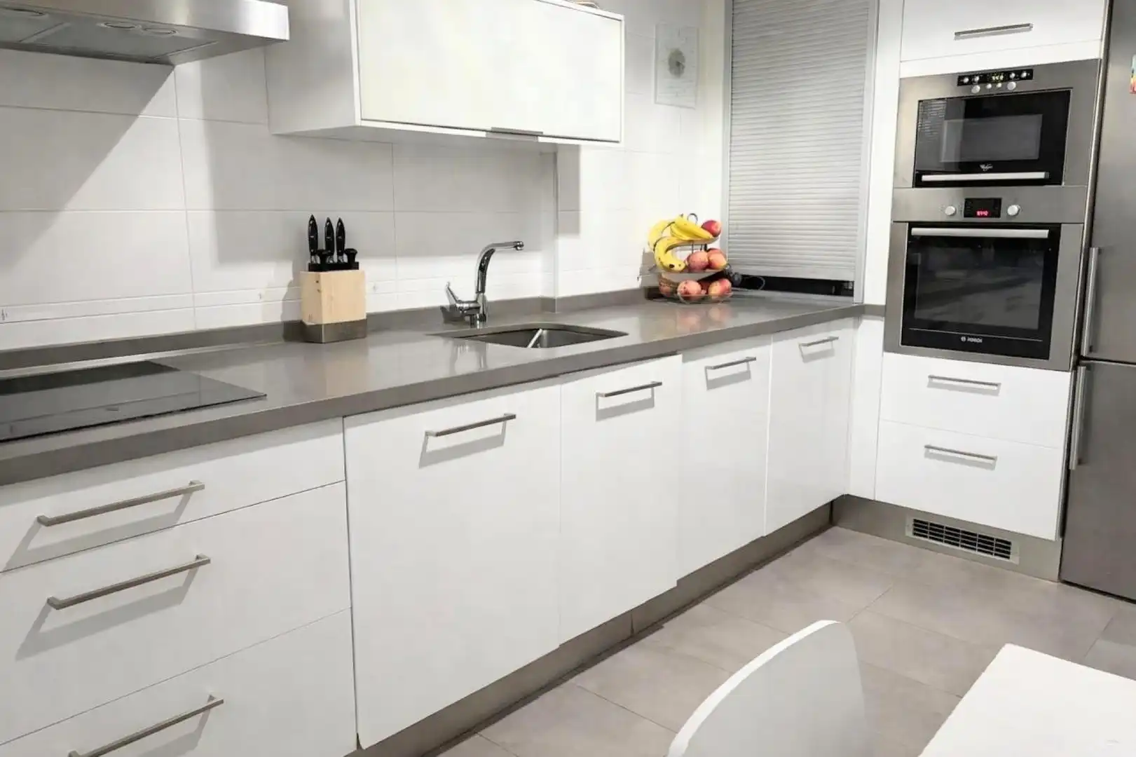 Cocina de Casa adosada en venta en San Andrés del Rabanedo con Calefacción