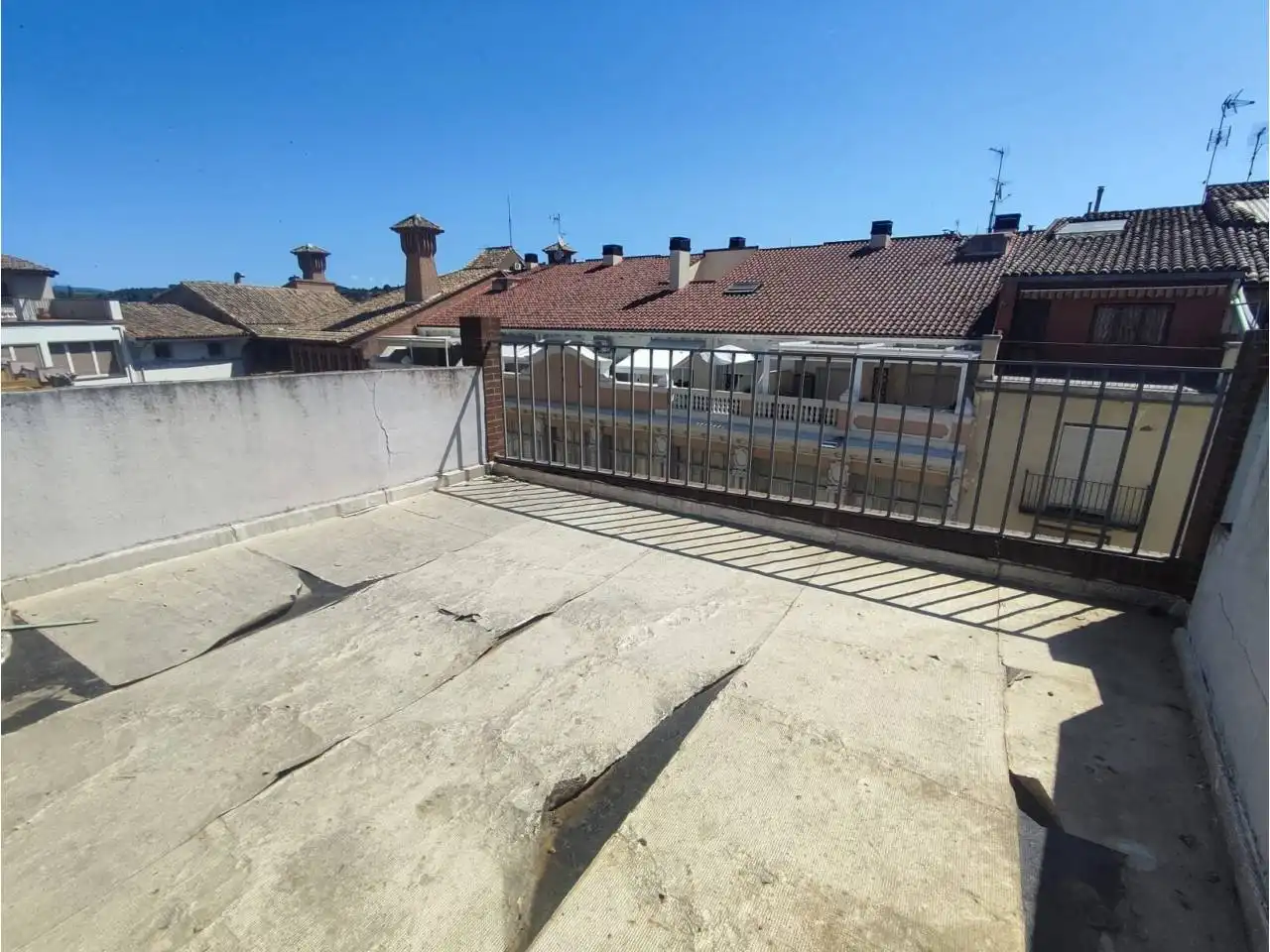 Terraza de Casa adosada en venta en Barbastro