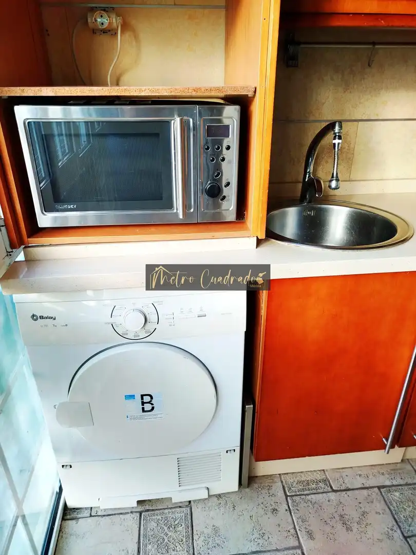 Kitchen of Flat for rent in Mérida  with Air Conditioner and Furnished
