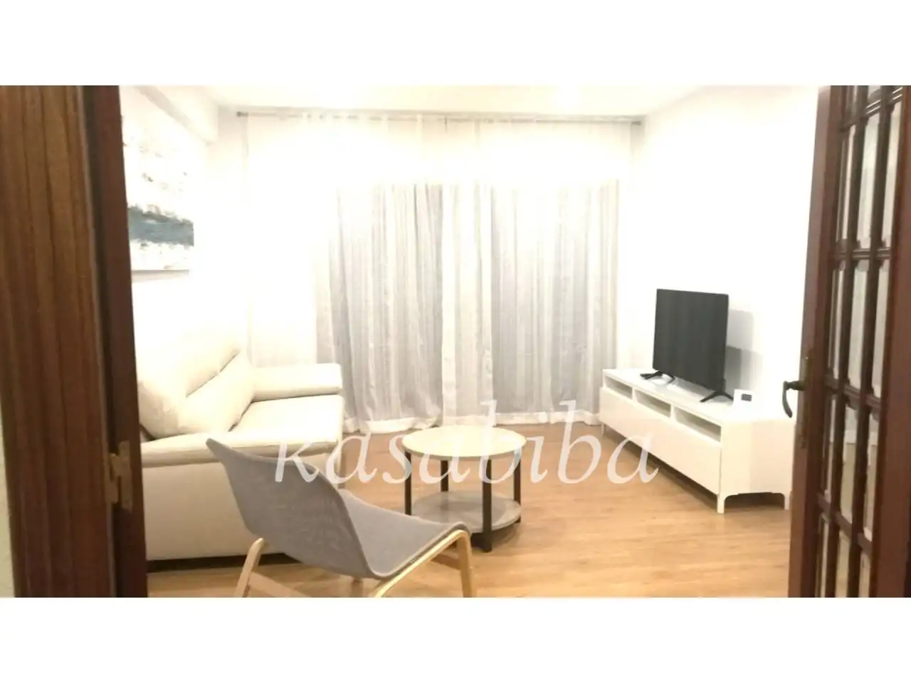 Sala de estar de Piso de alquiler en Valencia con Calefacción, Amueblado y Balcón