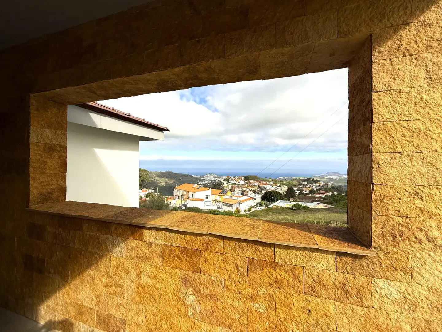 Vista exterior de Casa o xalet en venda en Teror amb Aire condicionat, Calefacció i Jardí privat