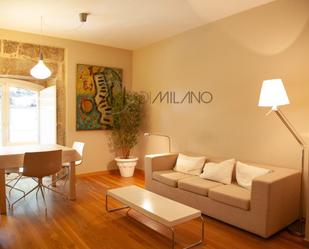 Living room of Flat for sale in Mondariz-Balneario  with Heating, Parquet flooring and Storage room